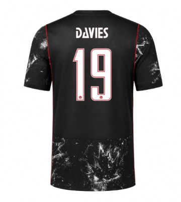 Kanada Alphonso Davies #19 Replika Bortatröja VM 2026 Kortärmad